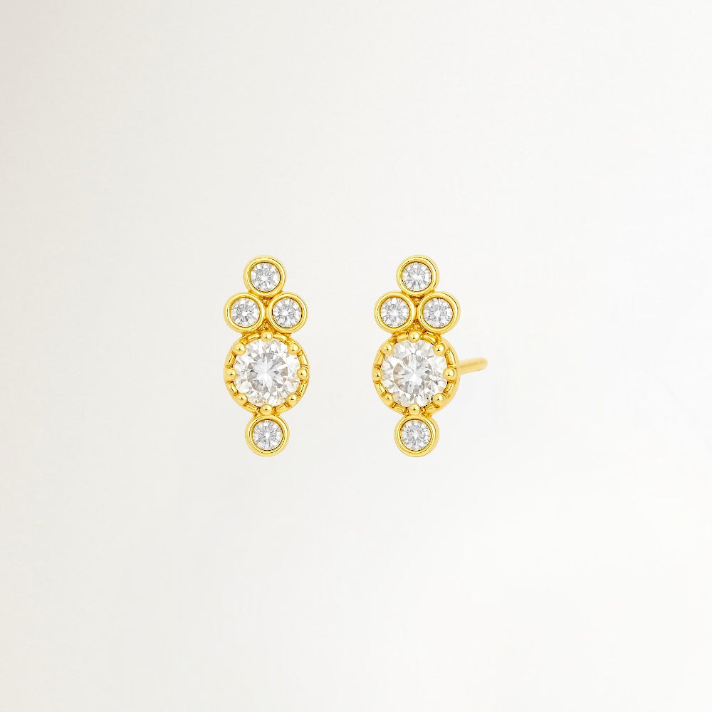 ARO TRIPLE BAÑADOS EN ORO