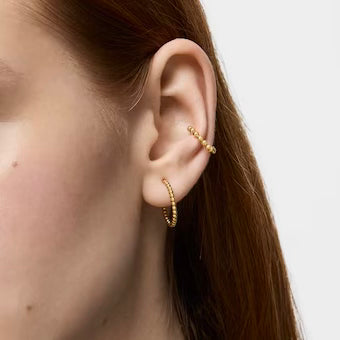 ARGOLLAS CADENA BAÑADAS EN ORO