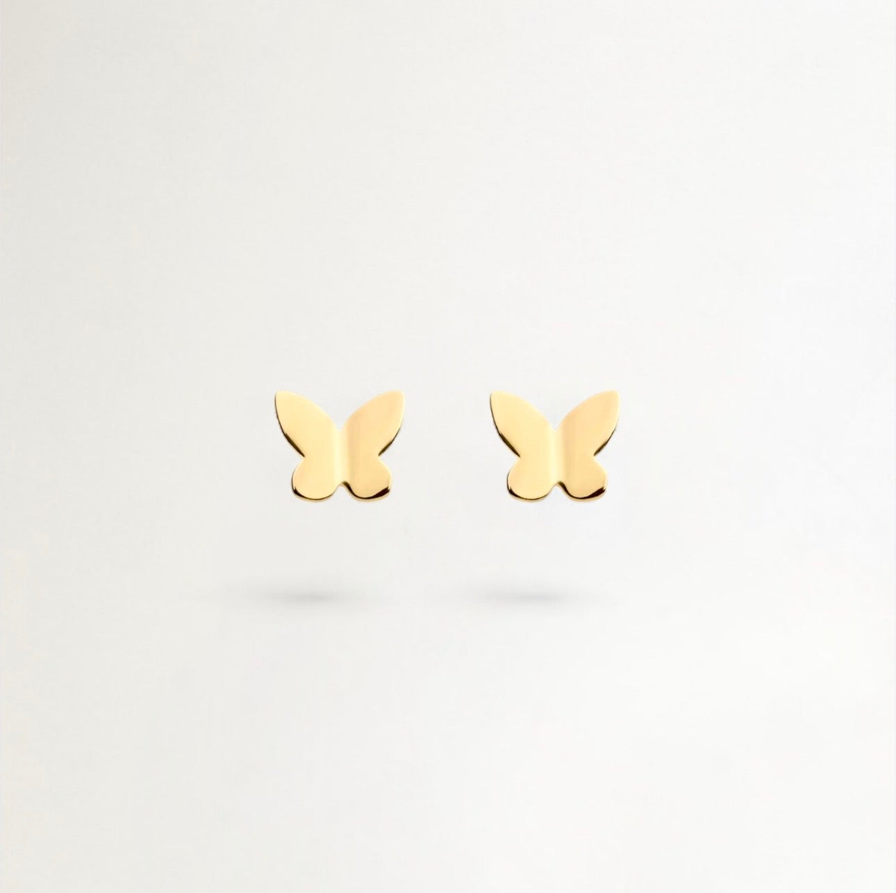 AROS MARIPOSA BAÑADOS EN ORO