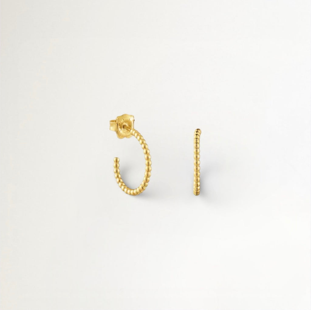 ARGOLLAS CADENA BAÑADAS EN ORO