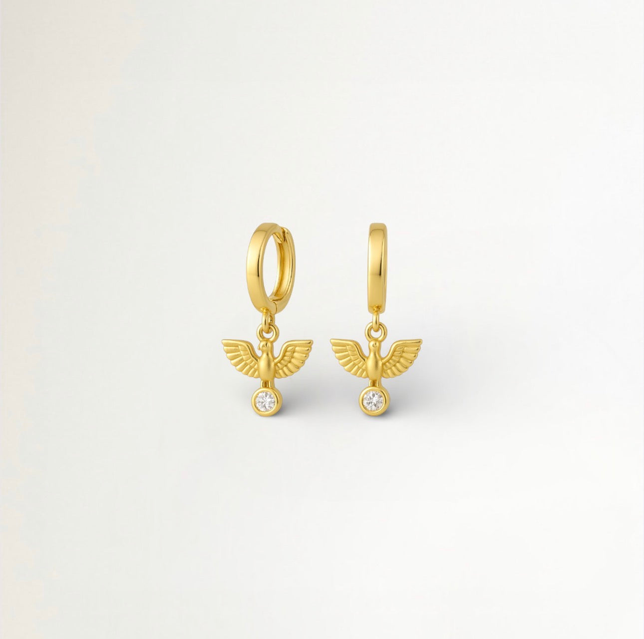 ARGOLLAS ALAS BAÑADAS EN ORO