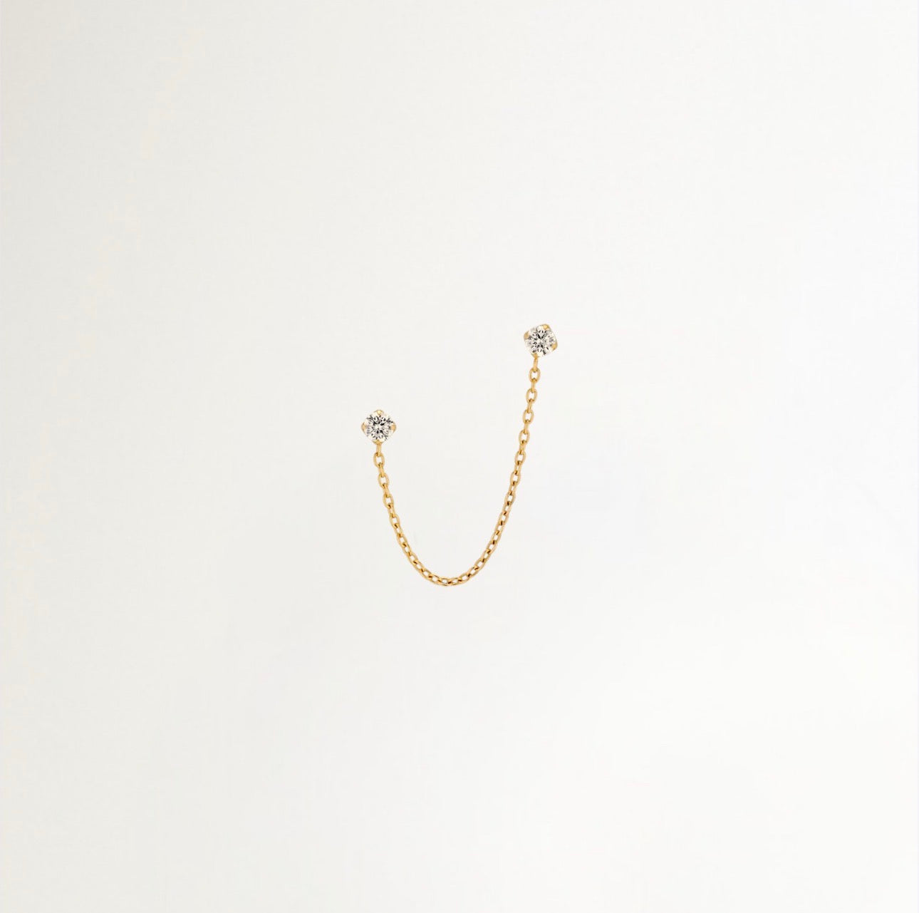 AROS TREPADOR DE PUNTOS EN CIRCONIA BAÑADO EN ORO