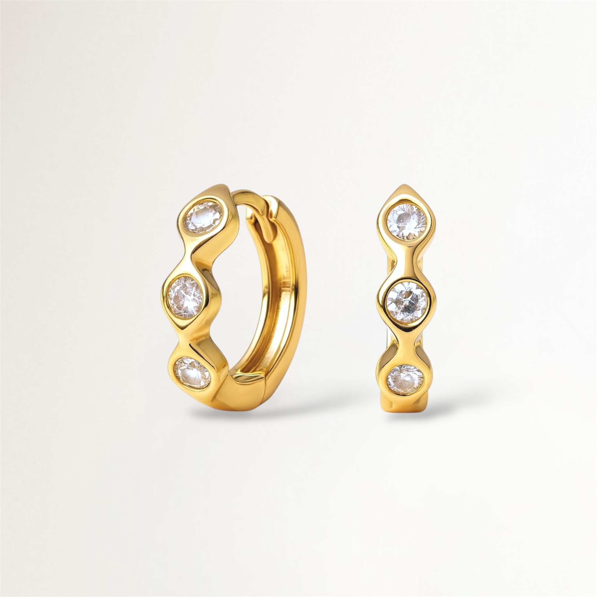 ARGOLLAS PUNTO BAÑADAS EN ORO