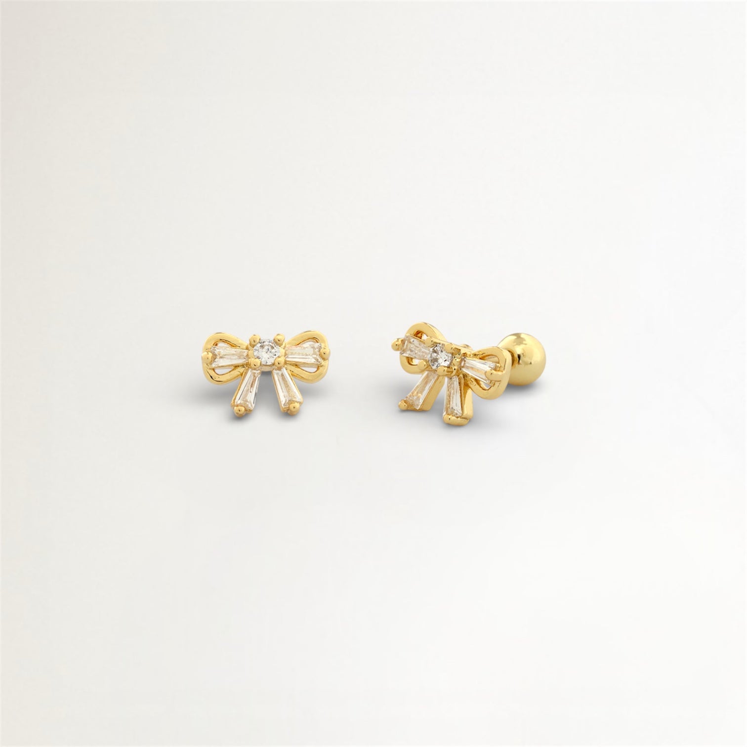 PIERCINGS LAZO BAÑADO EN ORO (1 UNIDAD)